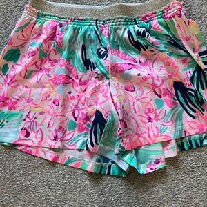 Lilly Pulitzer shorts.